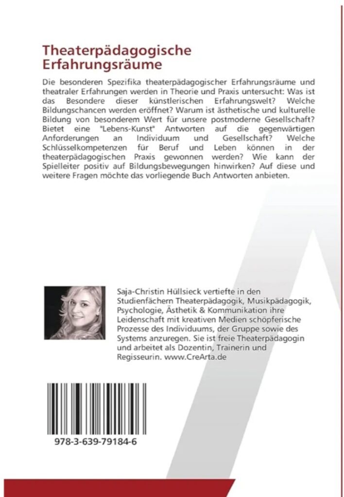 Saja-Christin Hüllsieck Expertin Theaterpädagogik für Persönlichkeitsentwicklung